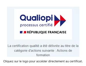 Afficher la certification Qualiopi